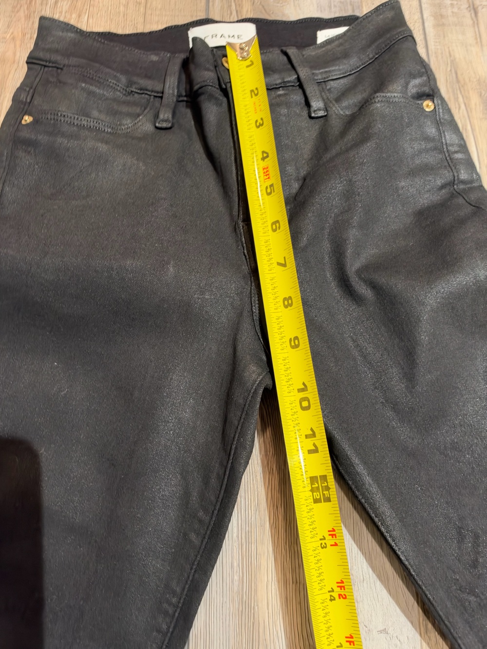 Frame Size 24 Le High Skinny Crop EUC - Picture 6 of 8